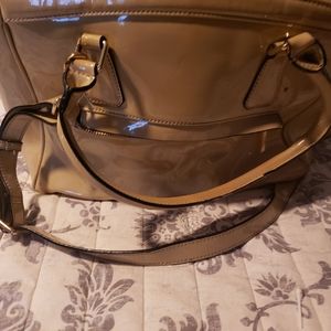 Patent leather purse